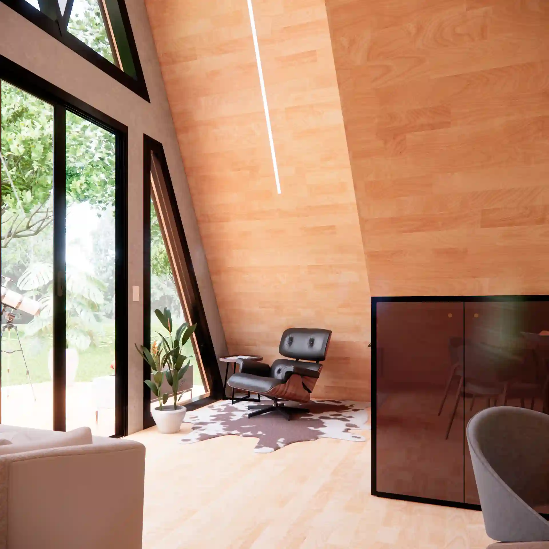 Projeto Aulevi Living: Cabana — 1 Quarto