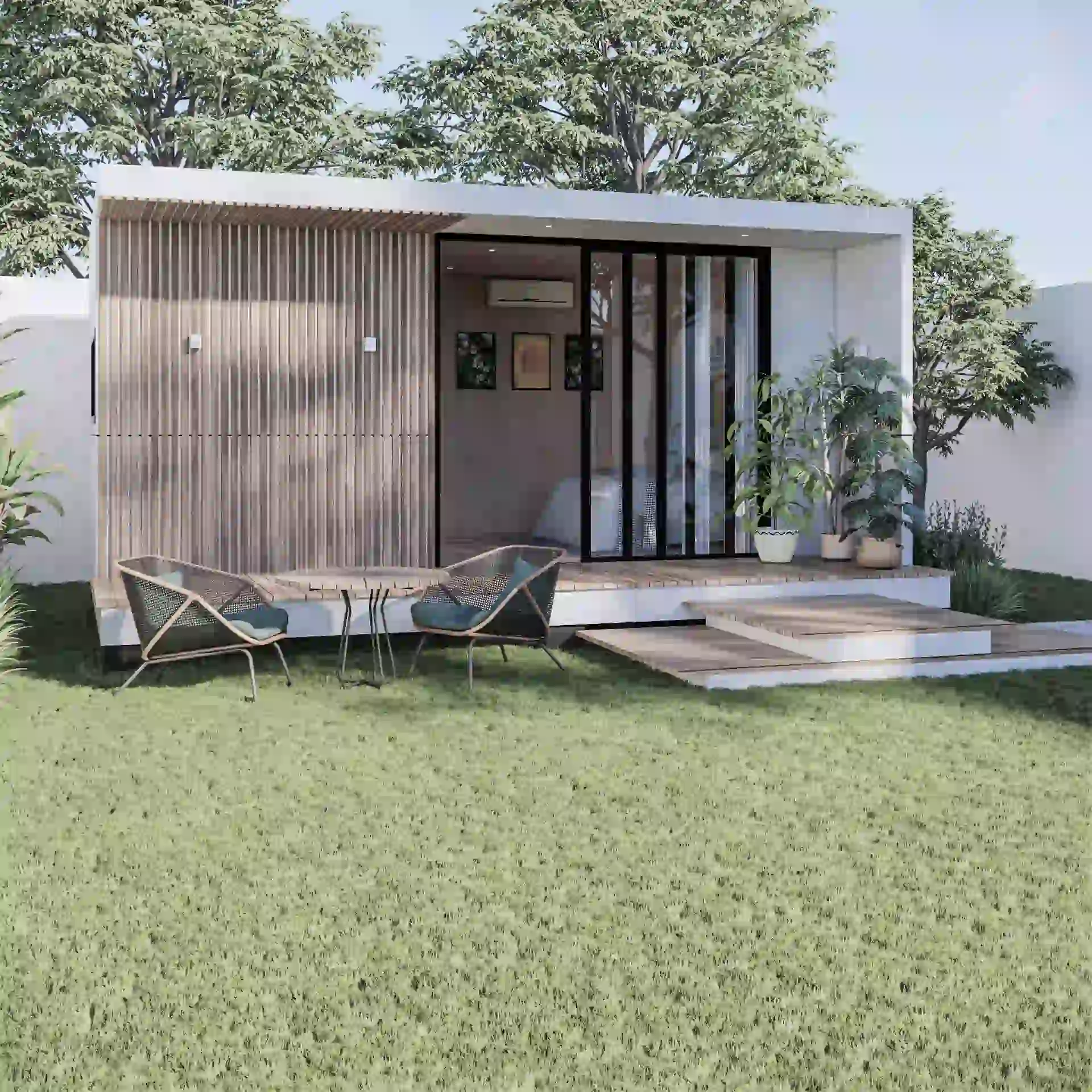 Projeto Aulevi Living: Bangalô com Laje Seca